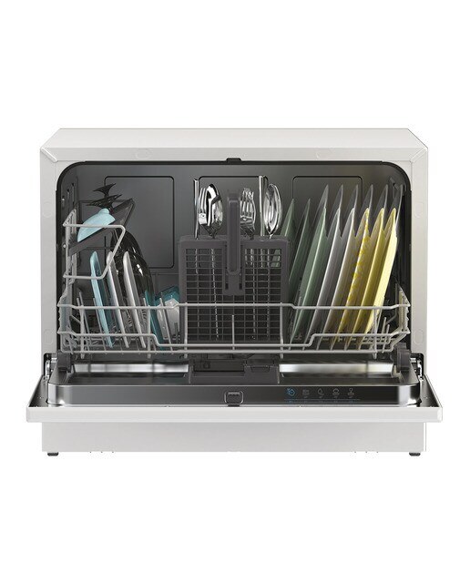 Máquina de Lavar Loiça Candy RapidoÓ CP 6E51LW Compacta, de 6 Conjuntos e de 45 cm - Branco Branco-3