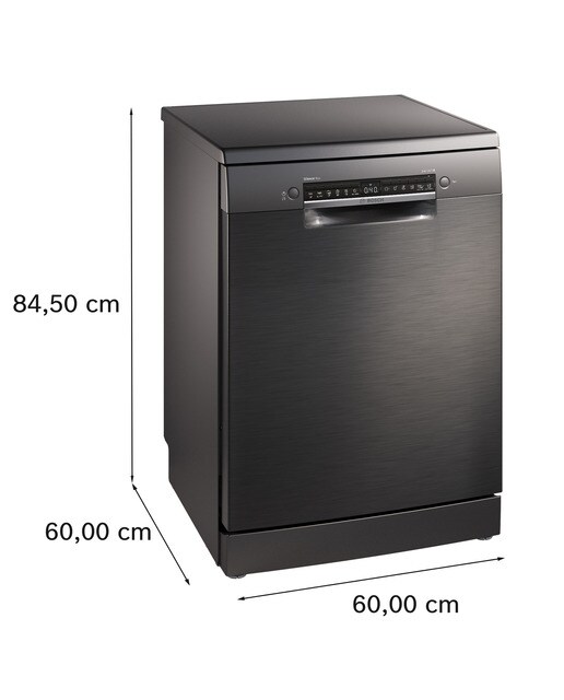 Máquina de Lavar Loiça Bosch Serie 4 SMS4EMC06E 3ª Prateleira, de 14 Conjuntos e 60 cm - Black Inox Black Inox-2