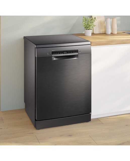 Máquina de Lavar Loiça Bosch Serie 4 SMS4EMC06E 3ª Prateleira, de 14 Conjuntos e 60 cm - Black Inox Black Inox-3