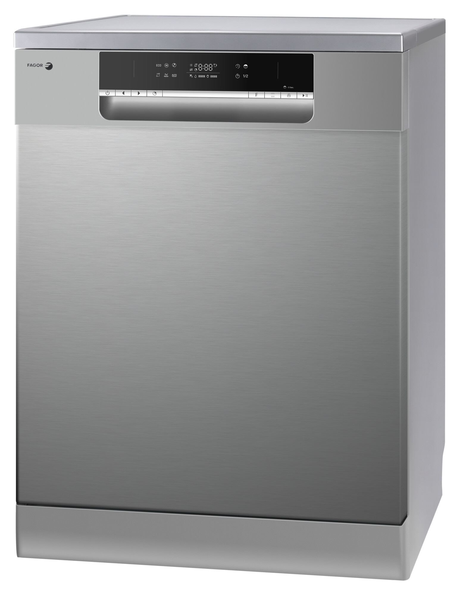 Máquina de Lavar Loiça Fagor 4LVF-635X de 14 Conjuntos, 3ª Bandeja e de 60 cm - Inox Inox-5