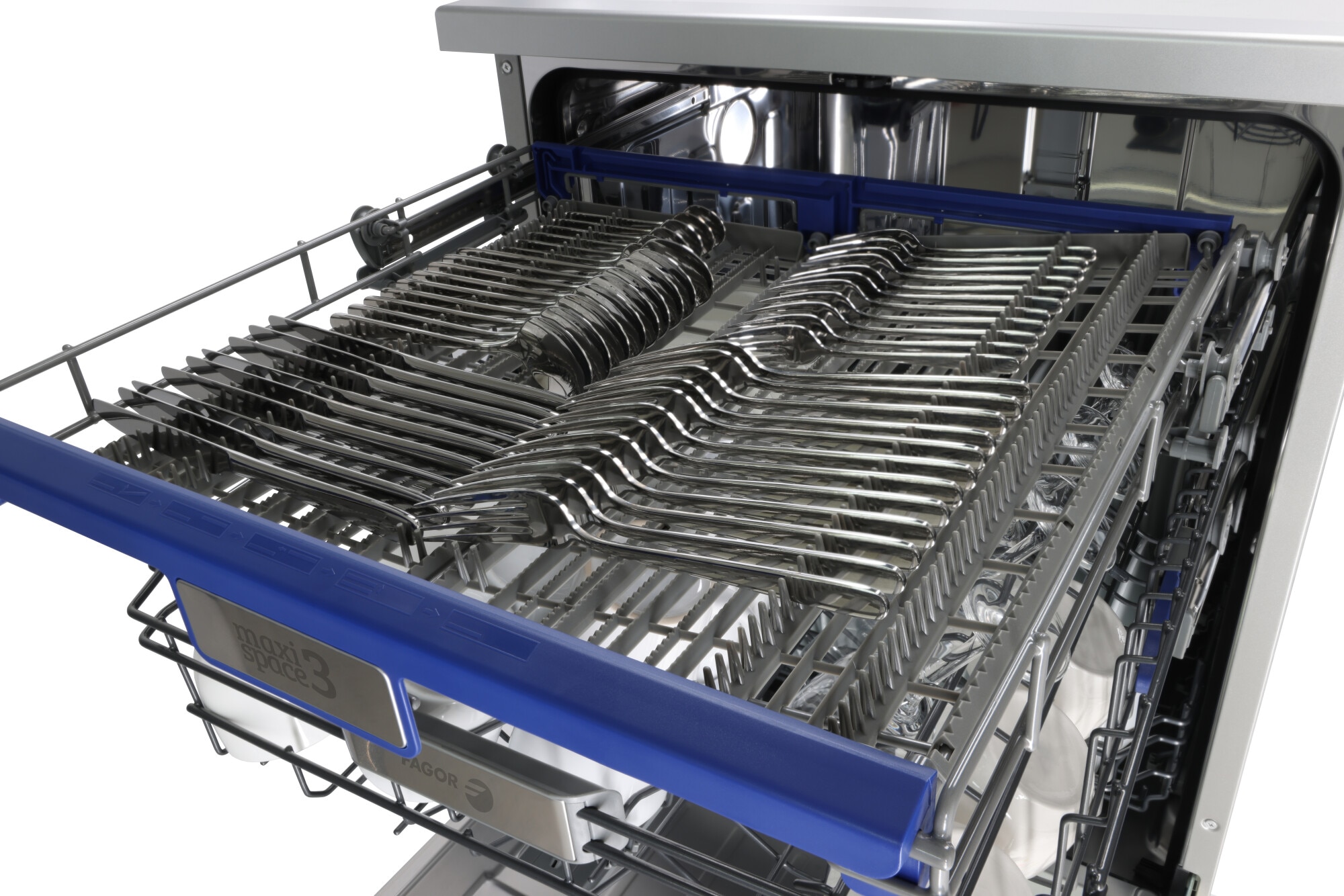 Máquina de Lavar Loiça Fagor 4LVF-635X de 14 Conjuntos, 3ª Bandeja e de 60 cm - Inox Inox-10