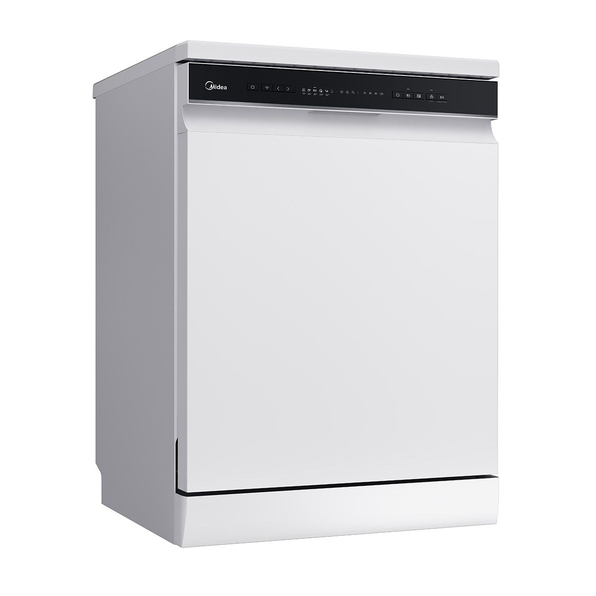 Máquina de Lavar Loiça Midea MDWPF1433CW-W-EU de 14 Conjuntos, 3ª Meia Bandeja e de 60 cm - Branco Branco-4