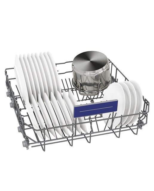 Lavavajillas Siemens 14 servicios, Bandeja Cubiertos, 60 cm iQ300 - SN23EC03ME - Acero negro cepillado antihuellas Acero negro cepillado antihuellas-7