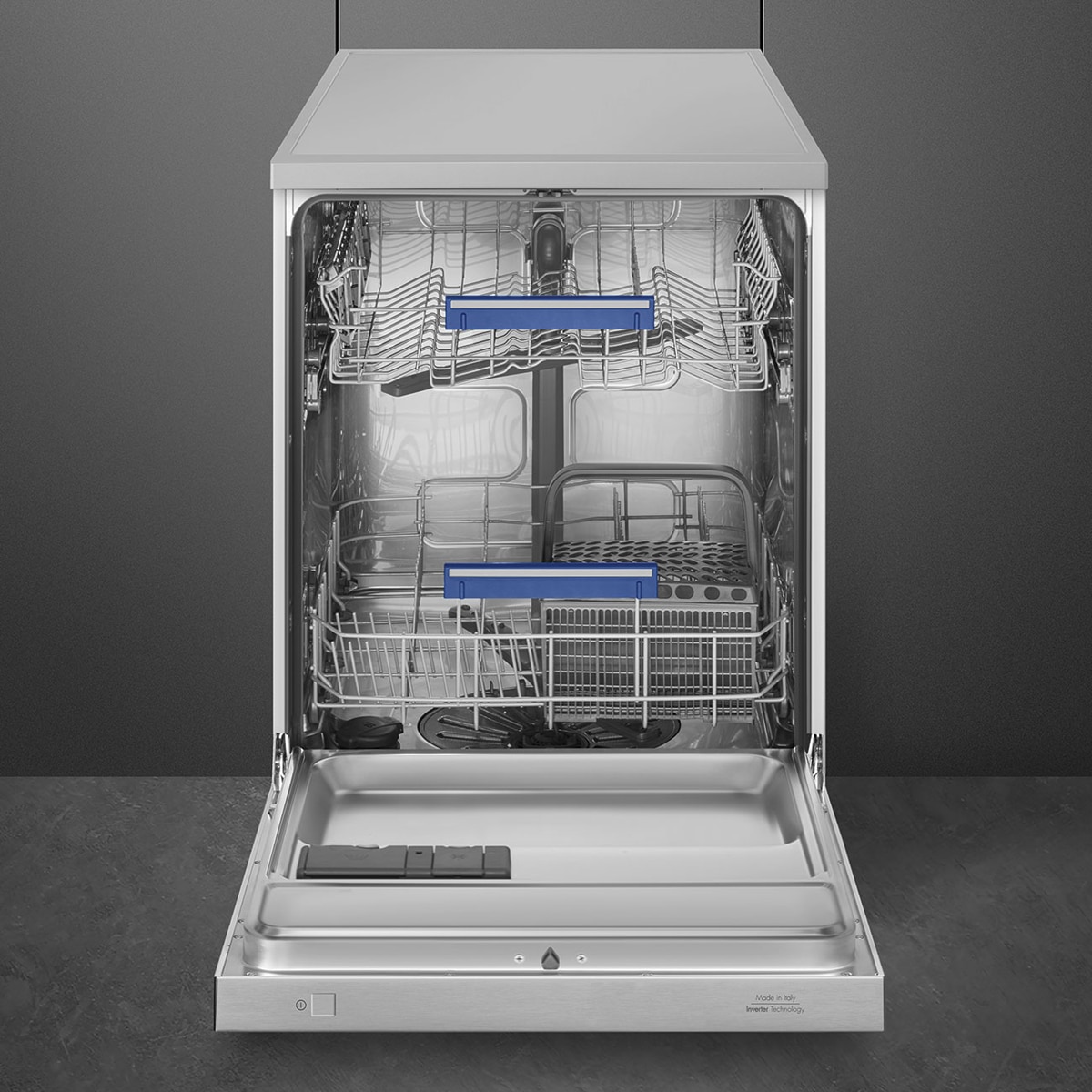 Lavavajillas Smeg 14 servicios, 60 cm - LVS342CQSX Acero Inox-5