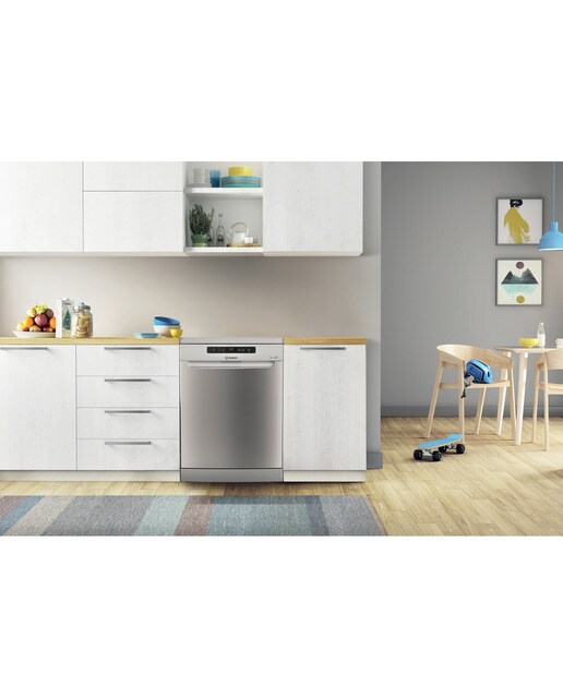 Lavavajillas Indesit 14 servicios, 60 cm - I0F D651 X Inox-2
