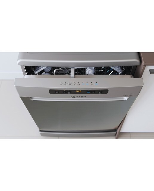 Lavavajillas Indesit 14 servicios, 60 cm - I0F D651 X Inox-4