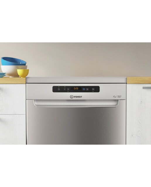Lavavajillas Indesit 14 servicios, 60 cm - I0F D651 X Inox-12