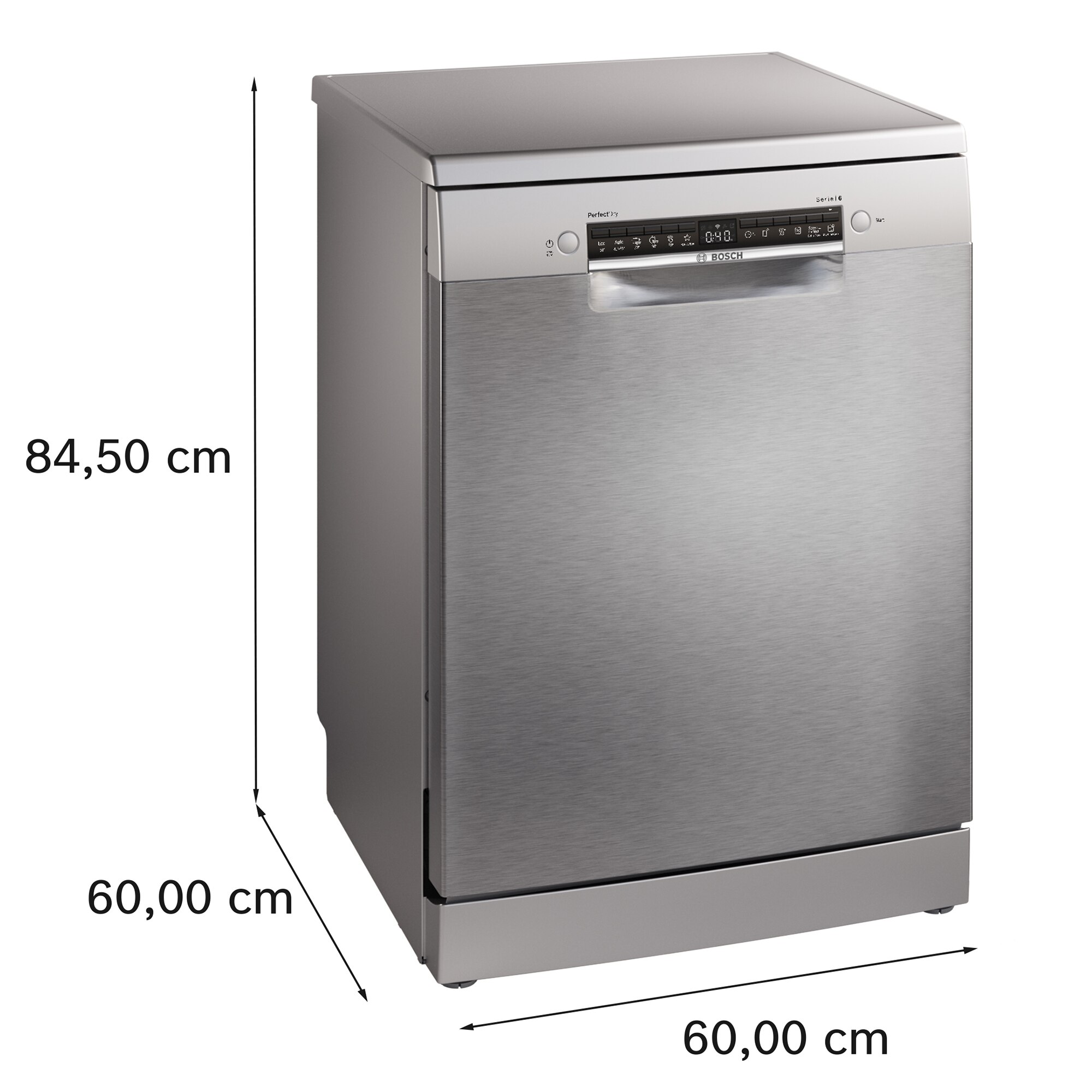 Lavavajillas Bosch 14 servicios, Bandeja para cubiertos, 60 cm - SMS6ZCI10E Acero Inox-2