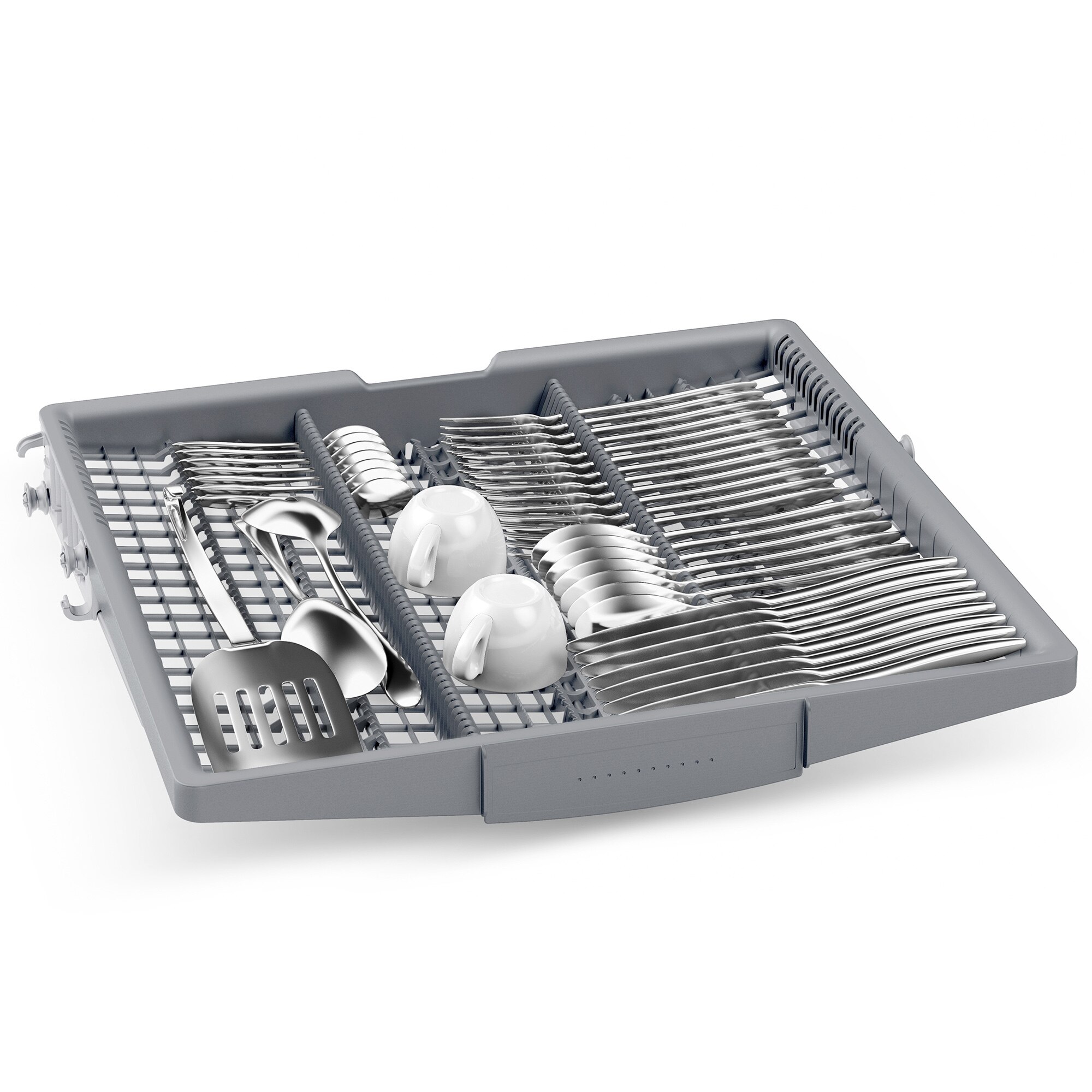 Lavavajillas Bosch 14 servicios, Bandeja para cubiertos, 60 cm - SMS6ZCI10E Acero Inox-6
