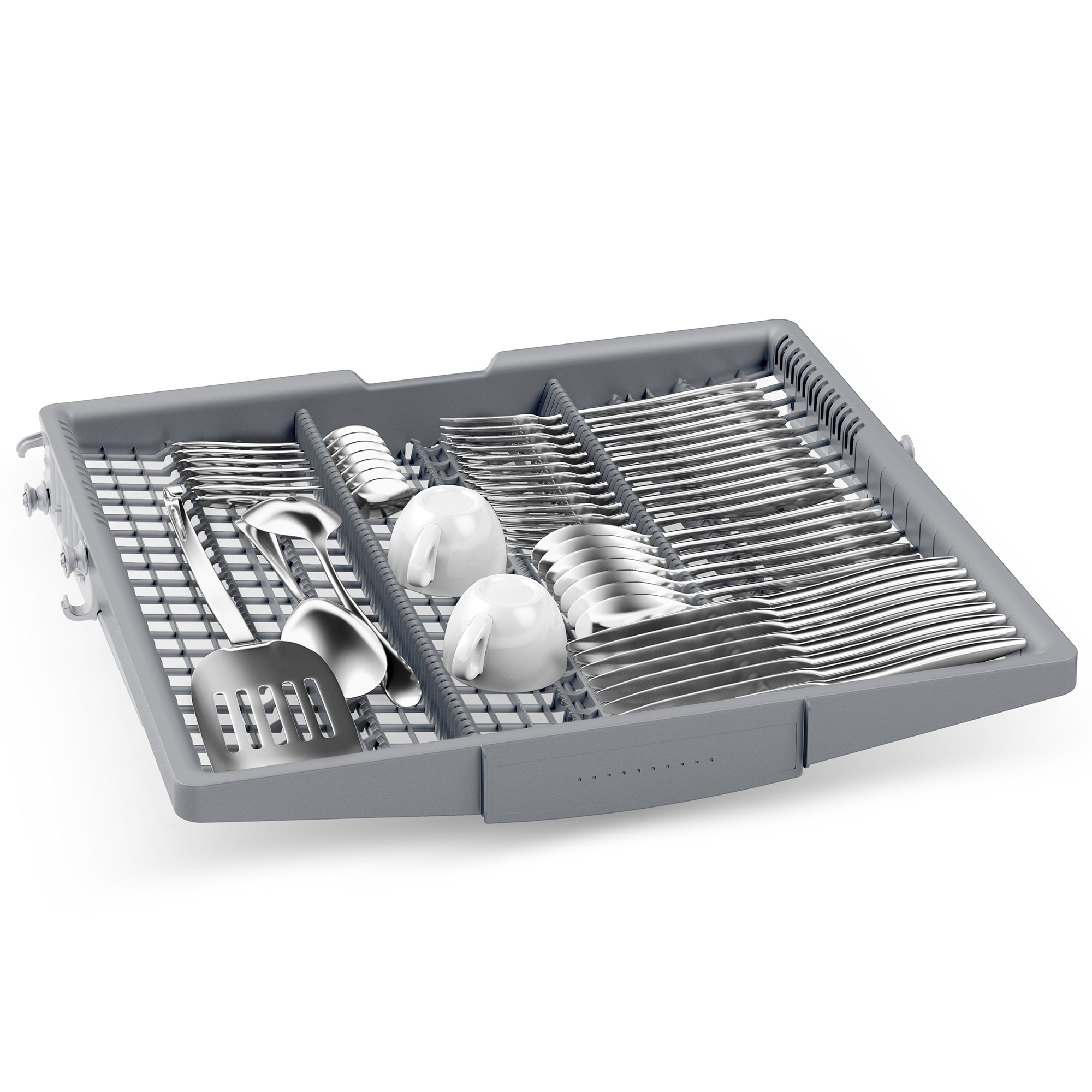 Lavavajillas Bosch 14 servicios, Bandeja para cubiertos, 60 cm - SMS6ZCW10E Blanco-5