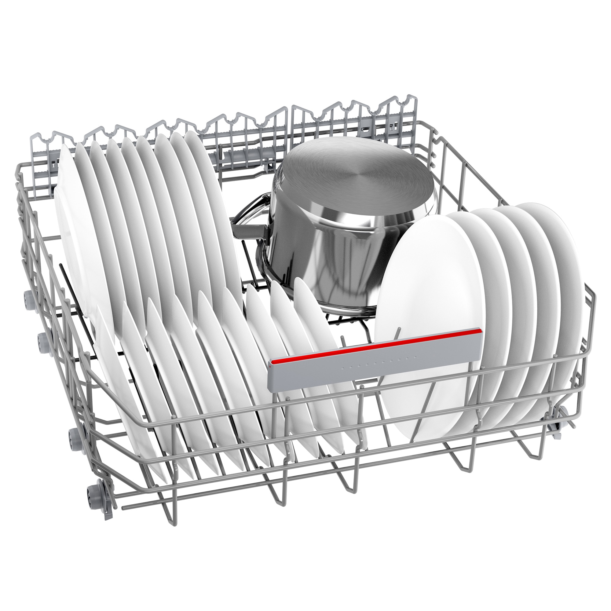 Lavavajillas Bosch 14 servicios, Bandeja para cubiertos, 60 cm - SMS6ZCW10E Blanco-7