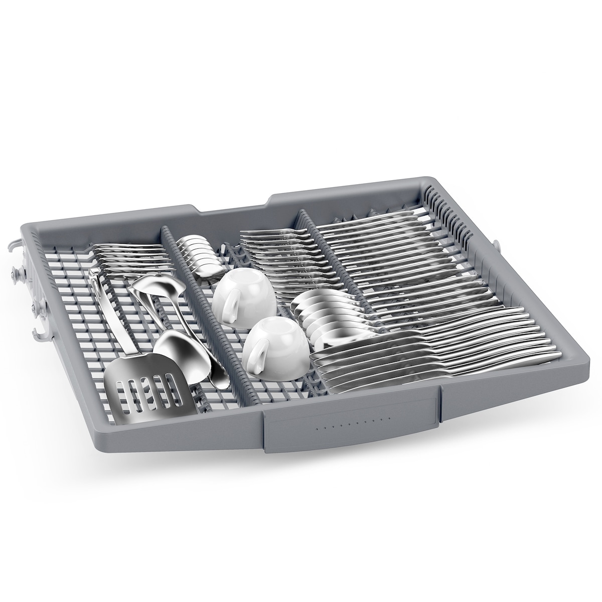 Máquina de Lavar Loiça Bosch Serie 6 SMS6ECI15E para 16 Conjuntos, 3º Cesto e de 60 cm - Aço Antidedadas Aço inoxidável-4