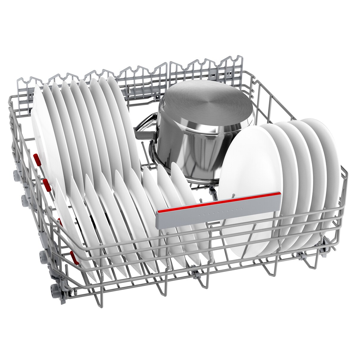 Máquina de Lavar Loiça Bosch Serie 6 SMS6ECI15E para 16 Conjuntos, 3º Cesto e de 60 cm - Aço Antidedadas Aço inoxidável-6