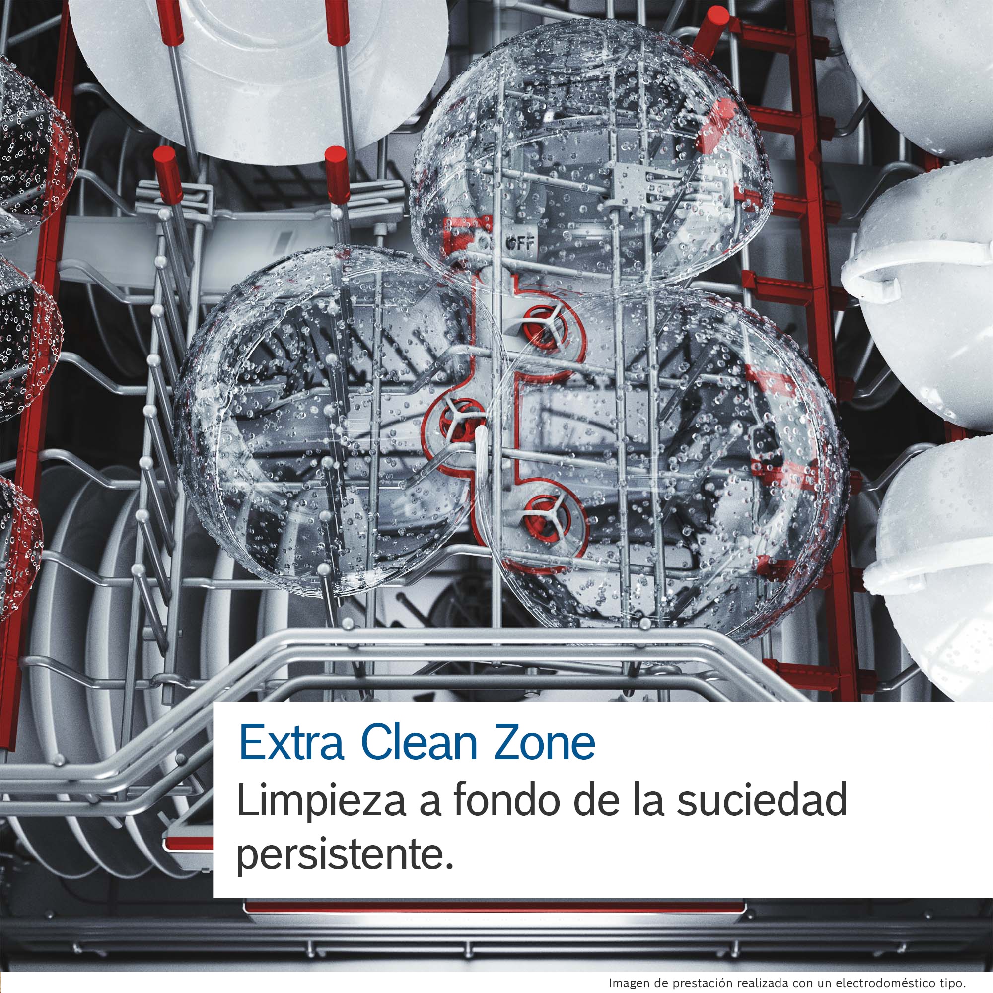 Lavavajillas Bosch 14 servicios, Bandeja para cubiertos, 60 cm - SMS6ECW15E Blanco-9