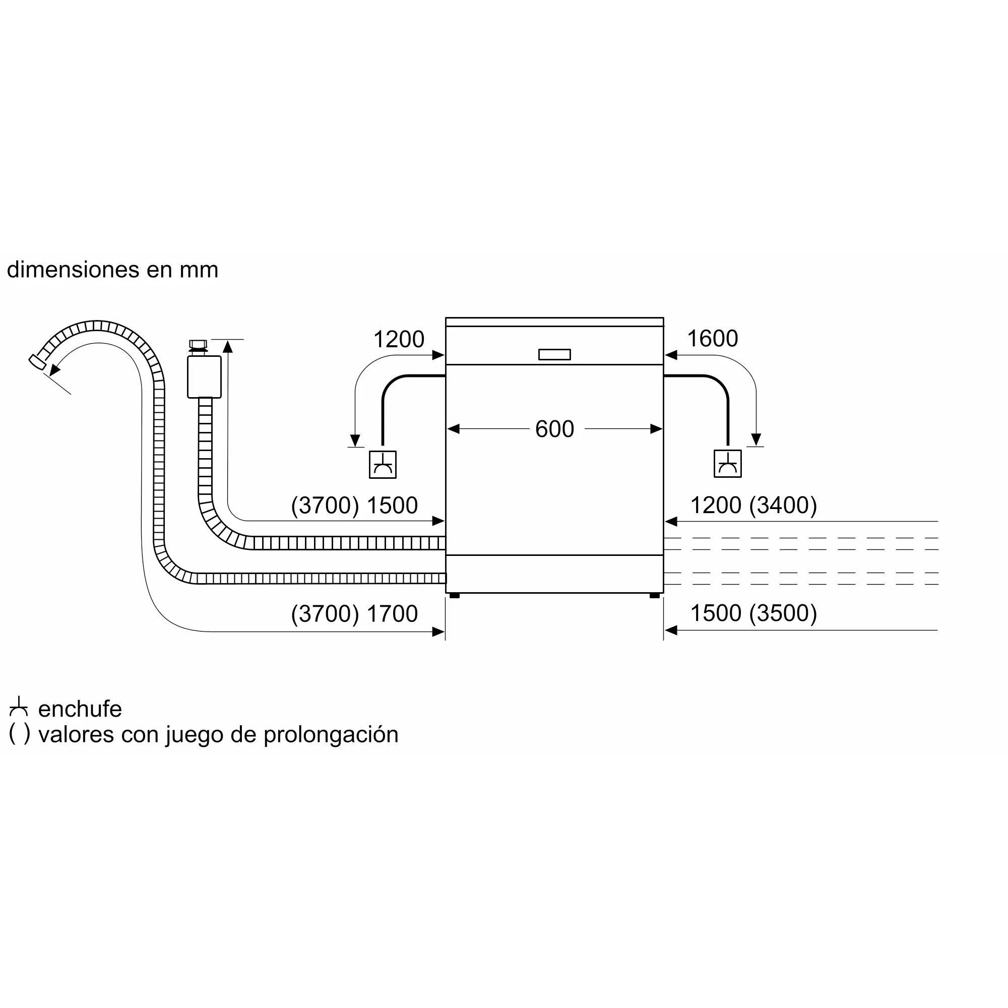 Lavavajillas Bosch 14 servicios, Bandeja para cubiertos, 60 cm - SMS4ECW28E Blanco-12