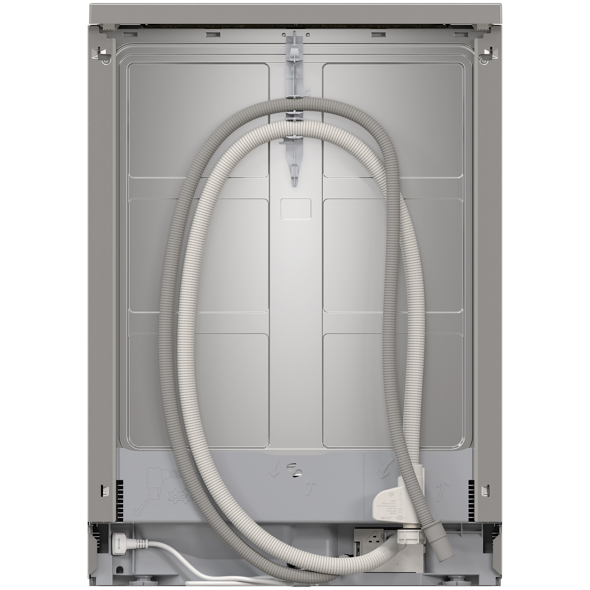 Lavavajillas Bosch 14 servicios, Bandeja para cubiertos, 60 cm - SMS4HMI07E Acero Inox-10