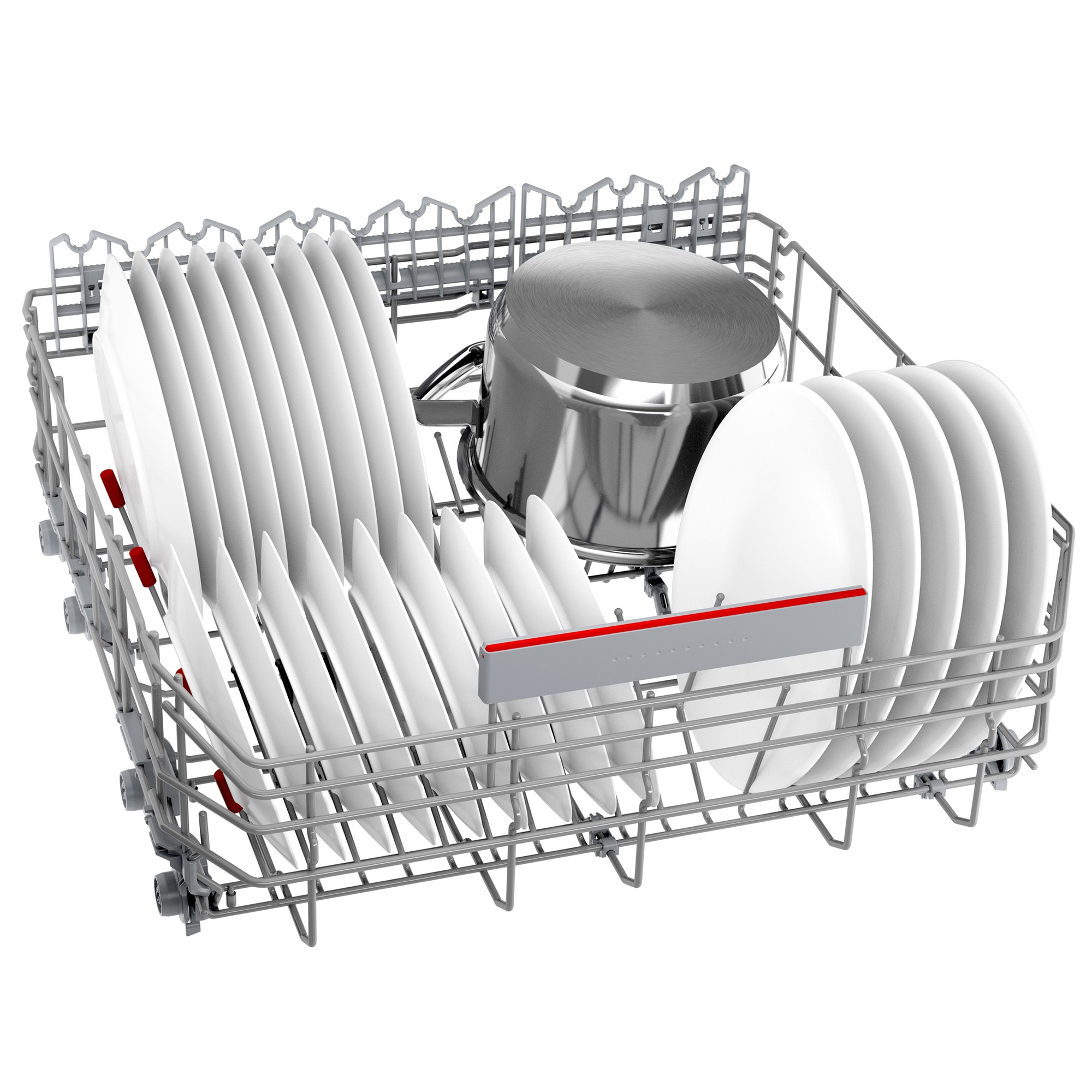 Lavavajillas Bosch 14 servicios, Bandeja para cubiertos, 60 cm - SMS4HMW07E Blanco-6