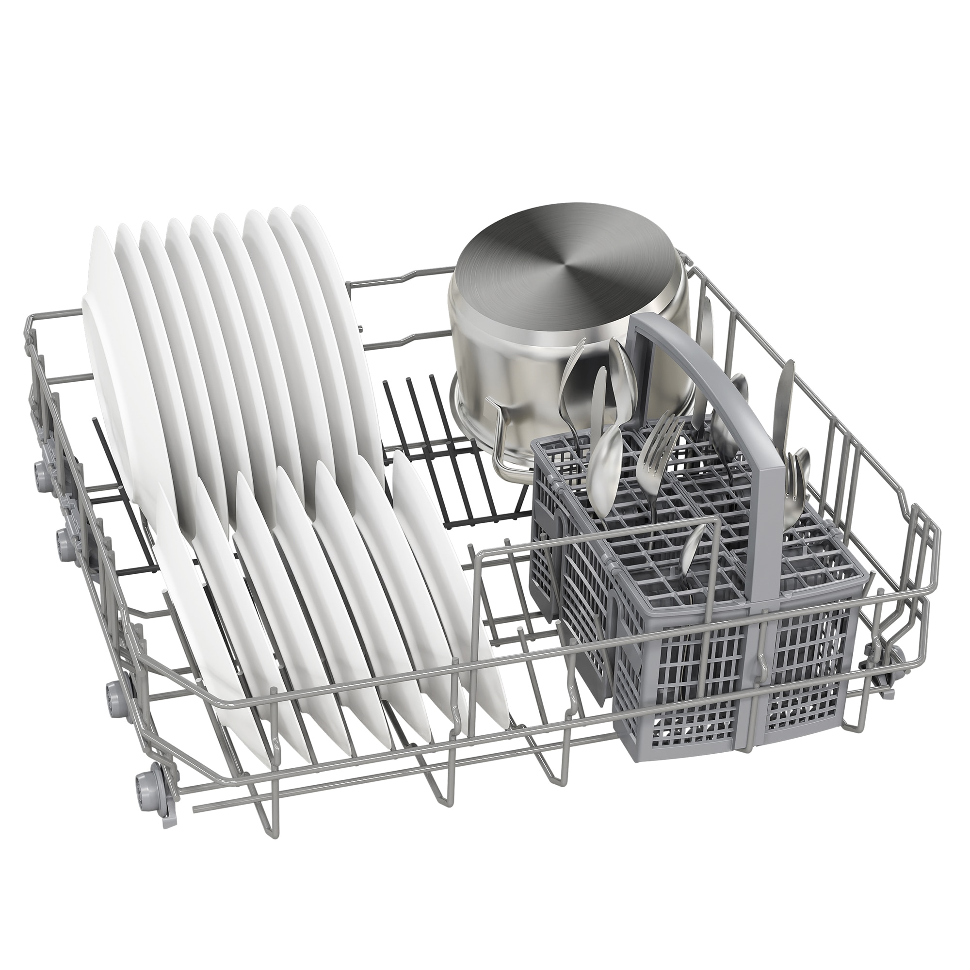 Lavavajillas Bosch 13 servicios, 60 cm - SMS4HKI07E Acero Inox-6