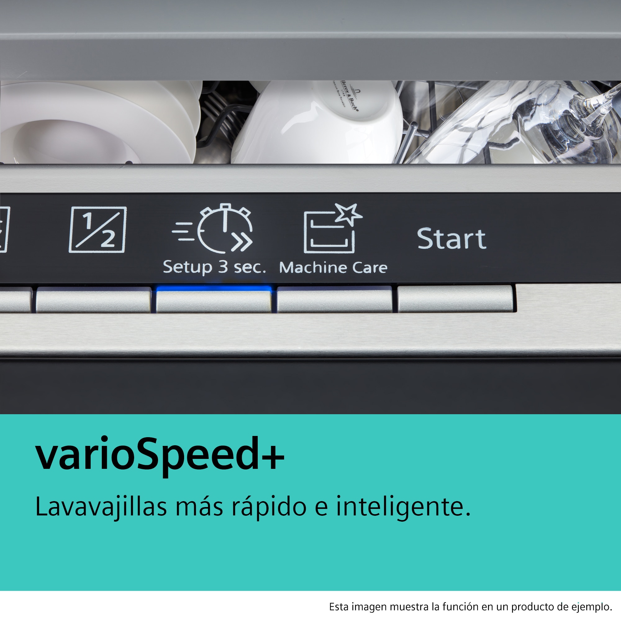 Máquina de Lavar Loiça Siemens iQ500 SN25EI13CE de 14 Conjuntos, HomeConnect e de 60 cm - Aço Antidedadas Aço inoxidável-11