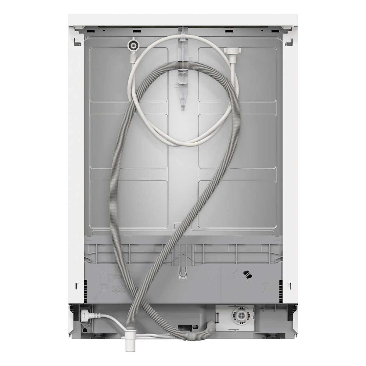 Lavavajillas Bosch 13 servicios, Bandeja para cubiertos, 60 cm - SMS46KW02E Blanco-10
