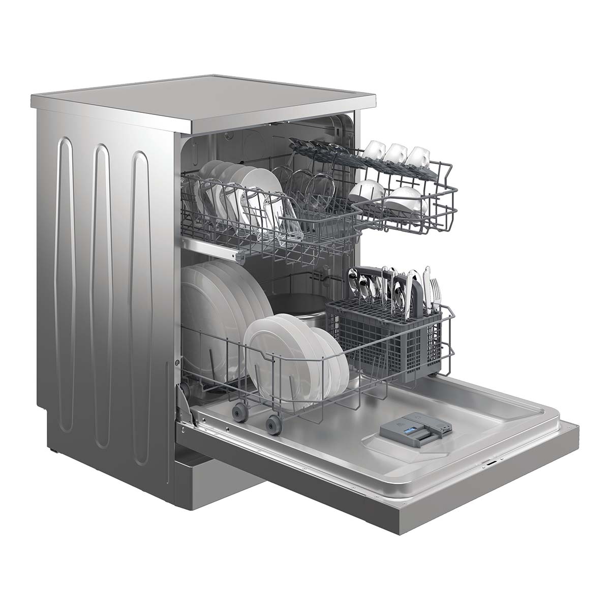 Lavavajillas Indesit 13 servicios - IN2FE13DT9S Acero Inox-5