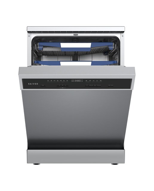Imagen 0 de Lavavajillas Saivod 14 servicios, Bandeja para cubiertos, 60 cm - LVC725INOX