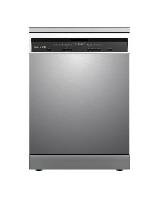 Máquina de Lavar Loiça Saivod LVC725INOX de 14 Conjuntos, Bandeja para Talheres e de 60 cm - Inox Inox-3