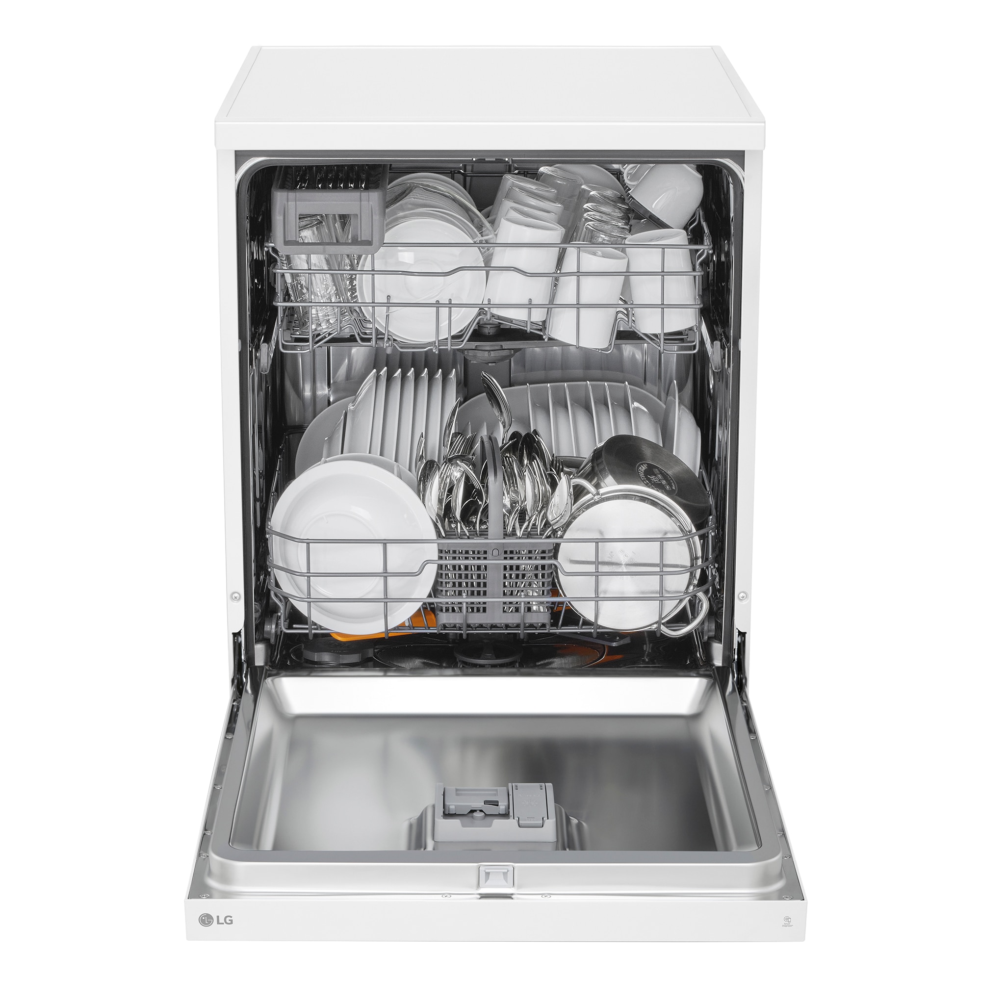 Lavavajillas LG 14 servicios,QuadWashTM, 60 cm - DF142FW Blanco-8