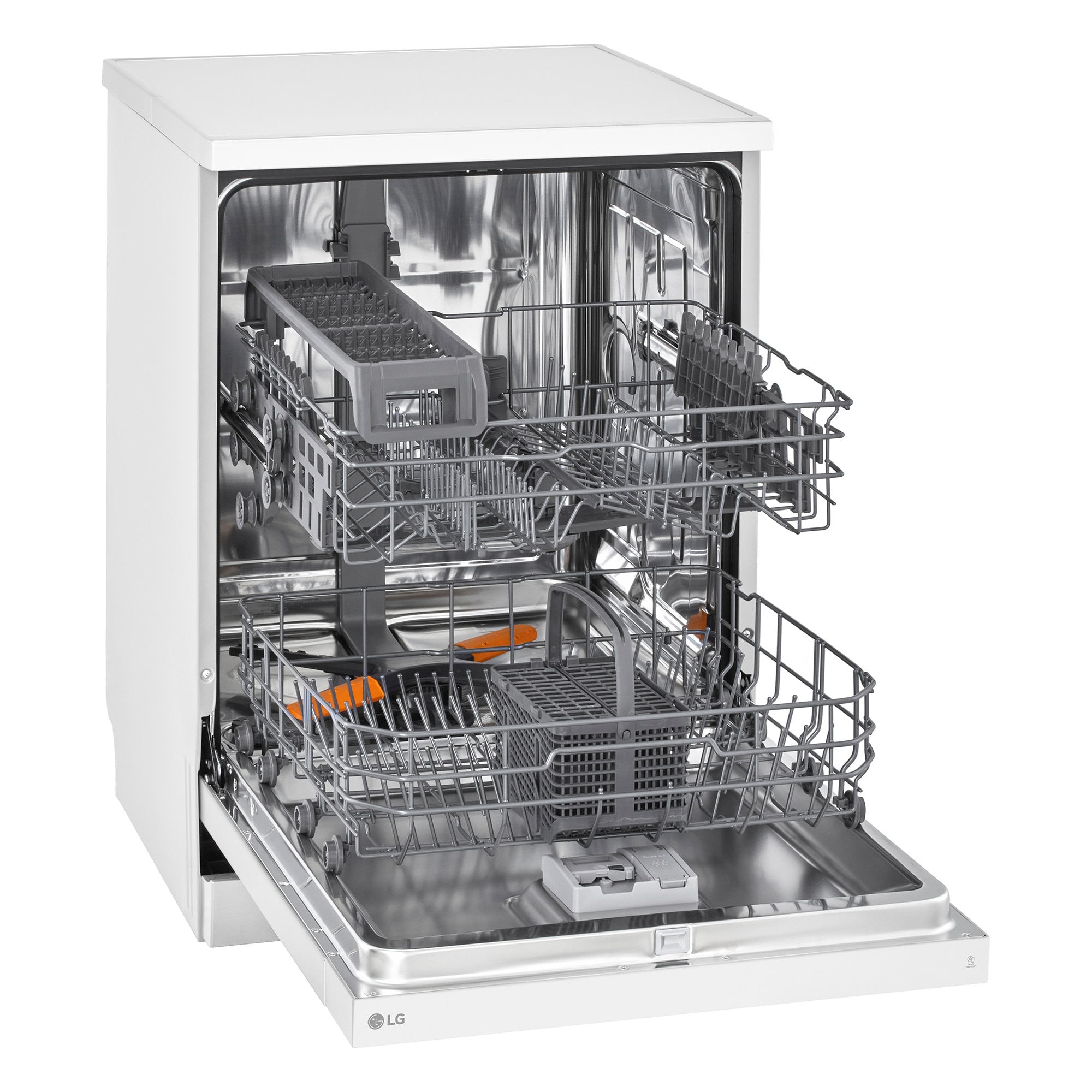Lavavajillas LG 14 servicios,QuadWashTM, 60 cm - DF142FW Blanco-9