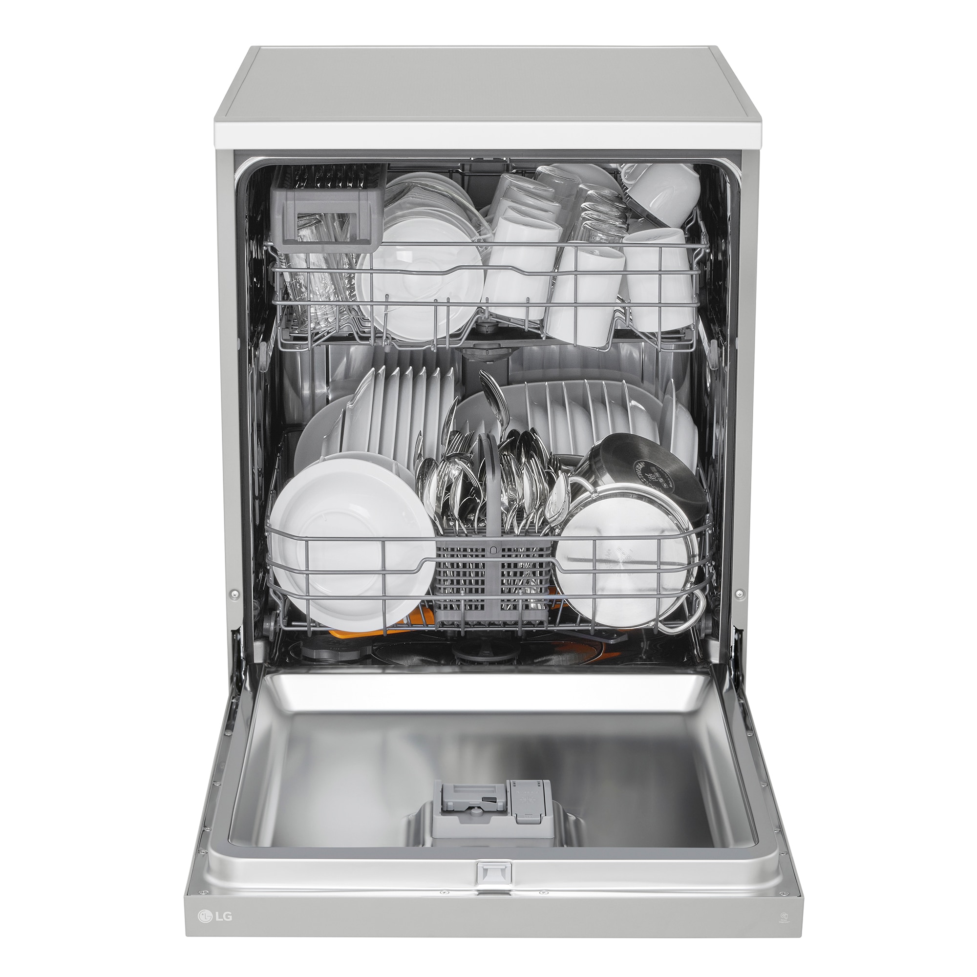 Lavavajillas LG 14 servicios,QuadWashTM, 60 cm - DF142FV Inox antihuellas-8