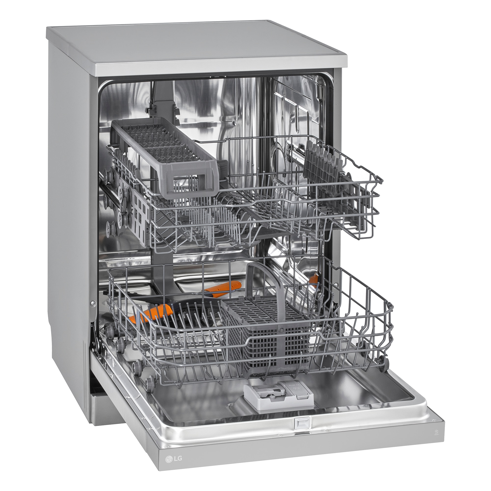 Lavavajillas LG 14 servicios,QuadWashTM, 60 cm - DF142FV Inox antihuellas-9