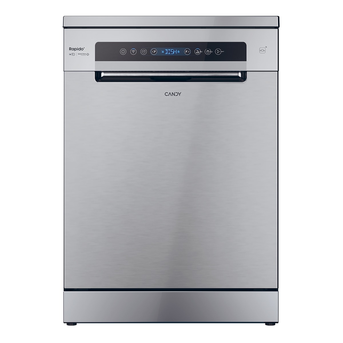 Candy – Lavavajillas Candy 14 servicios, Bandeja Cubiertos, 60 cm con WIFI Rapidó – CF 4C0F1S.