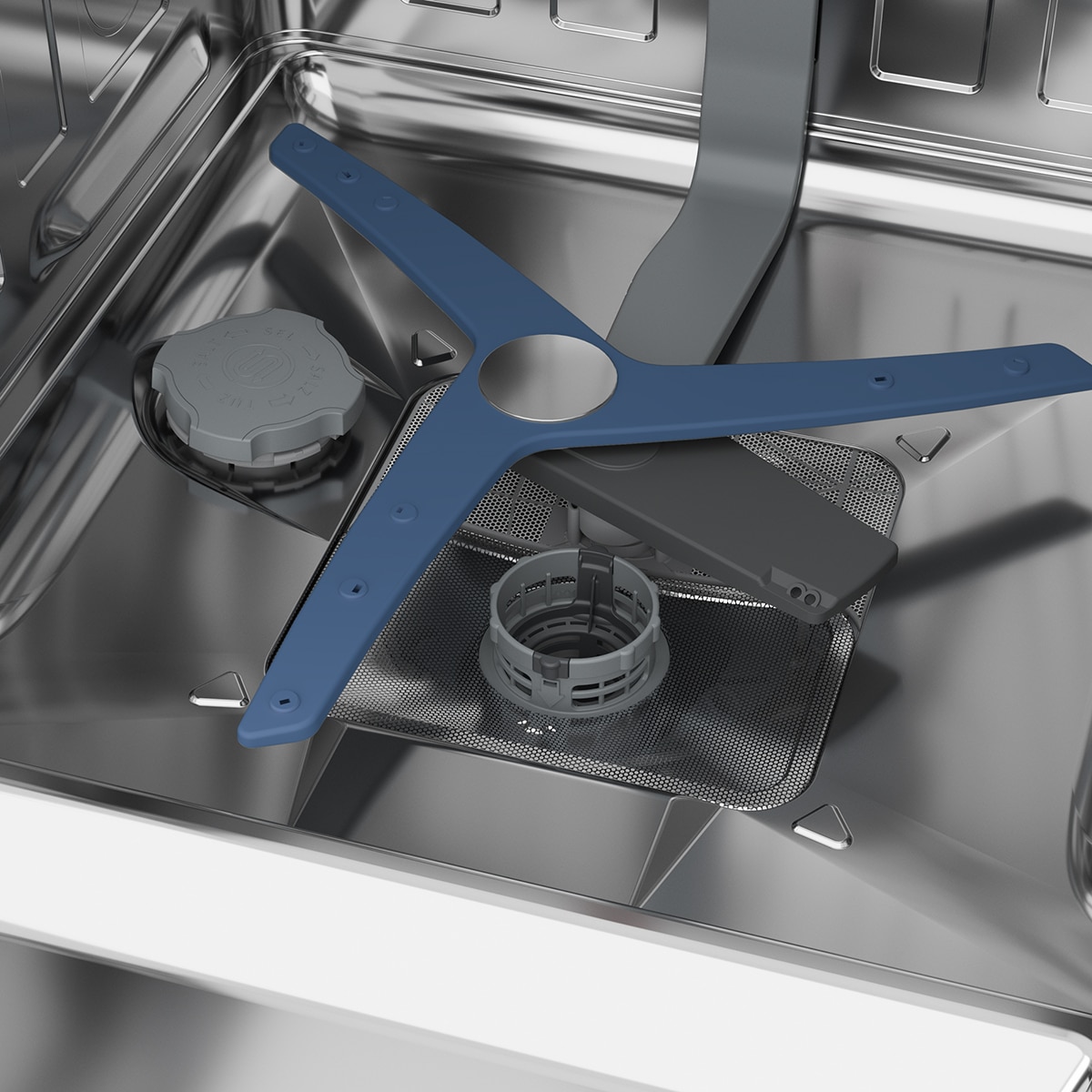 Lavavajillas Beko 15 Servicios, Bandeja para cubiertos, 60 cm - BDFN26550XC Inox-7