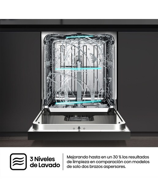 Lavavajillas Hisense 16 servicios, Bandeja para cubiertos, 60 cm - HS673A90X - Inox Inox-10