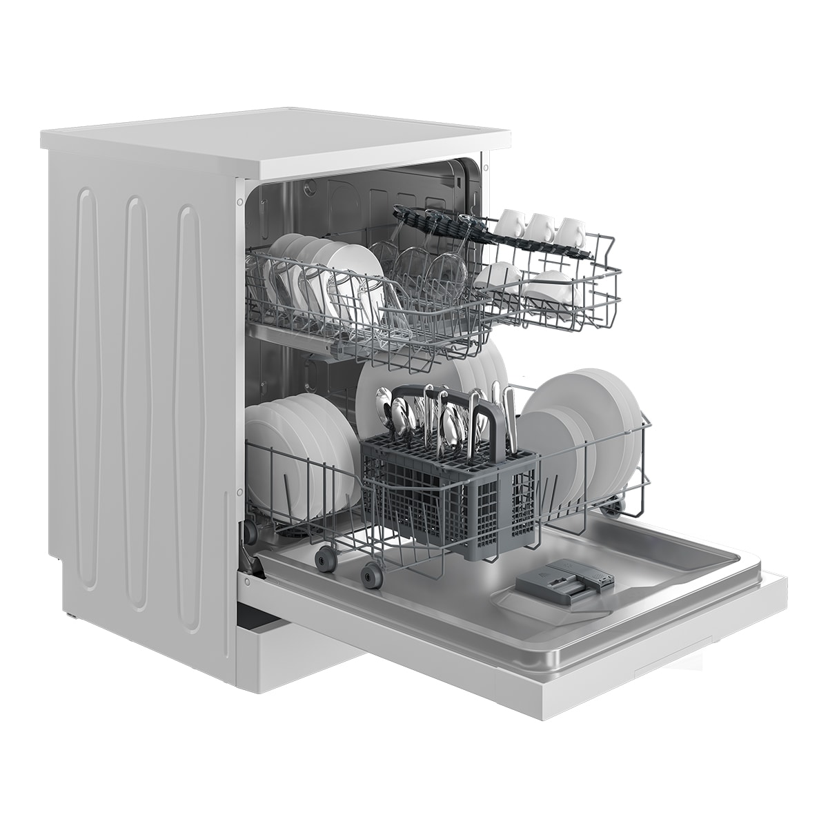 Lavavajillas Beko 13 servicios, 60 cm Beko - BDFN05330W Blanco-3