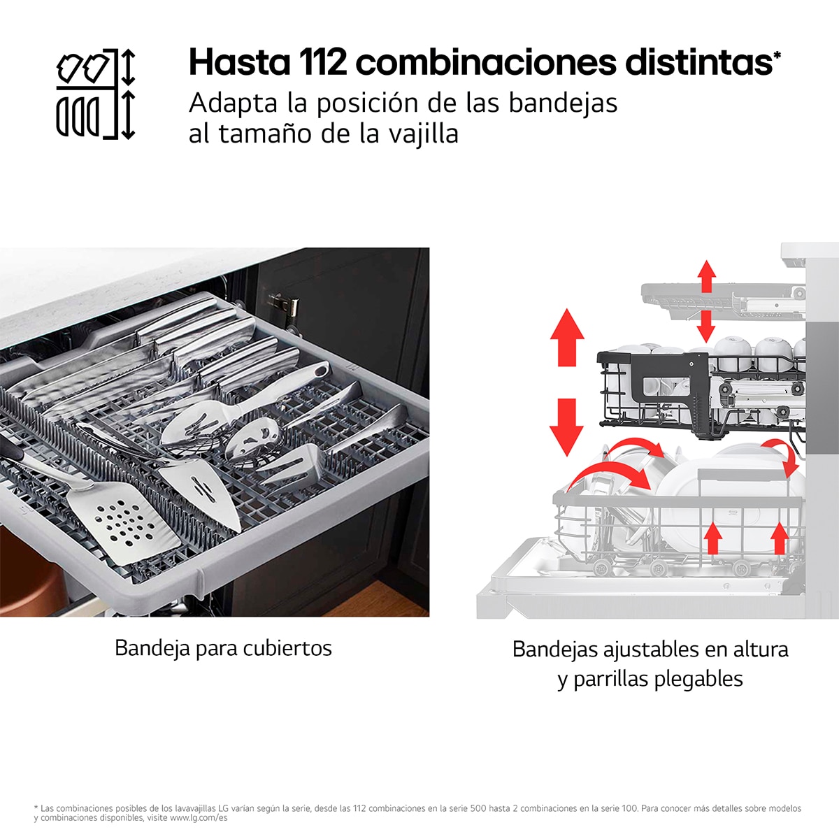 Lavavajillas LG 14 servicios QuadWashTM Steam con lavado a vapor y tercera bandeja - DF375HMS - Acero negro grafito Acero negro grafito-8