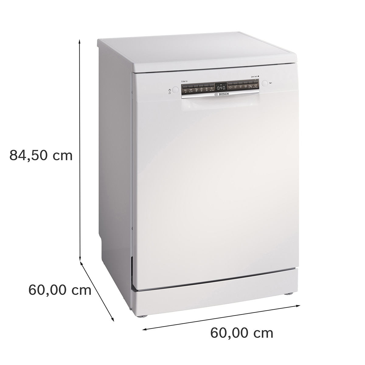 Lavavajillas Bosch 14 servicos, 60 cm, Home Connect -, SMS4HVW14E - Blanco Blanco-2