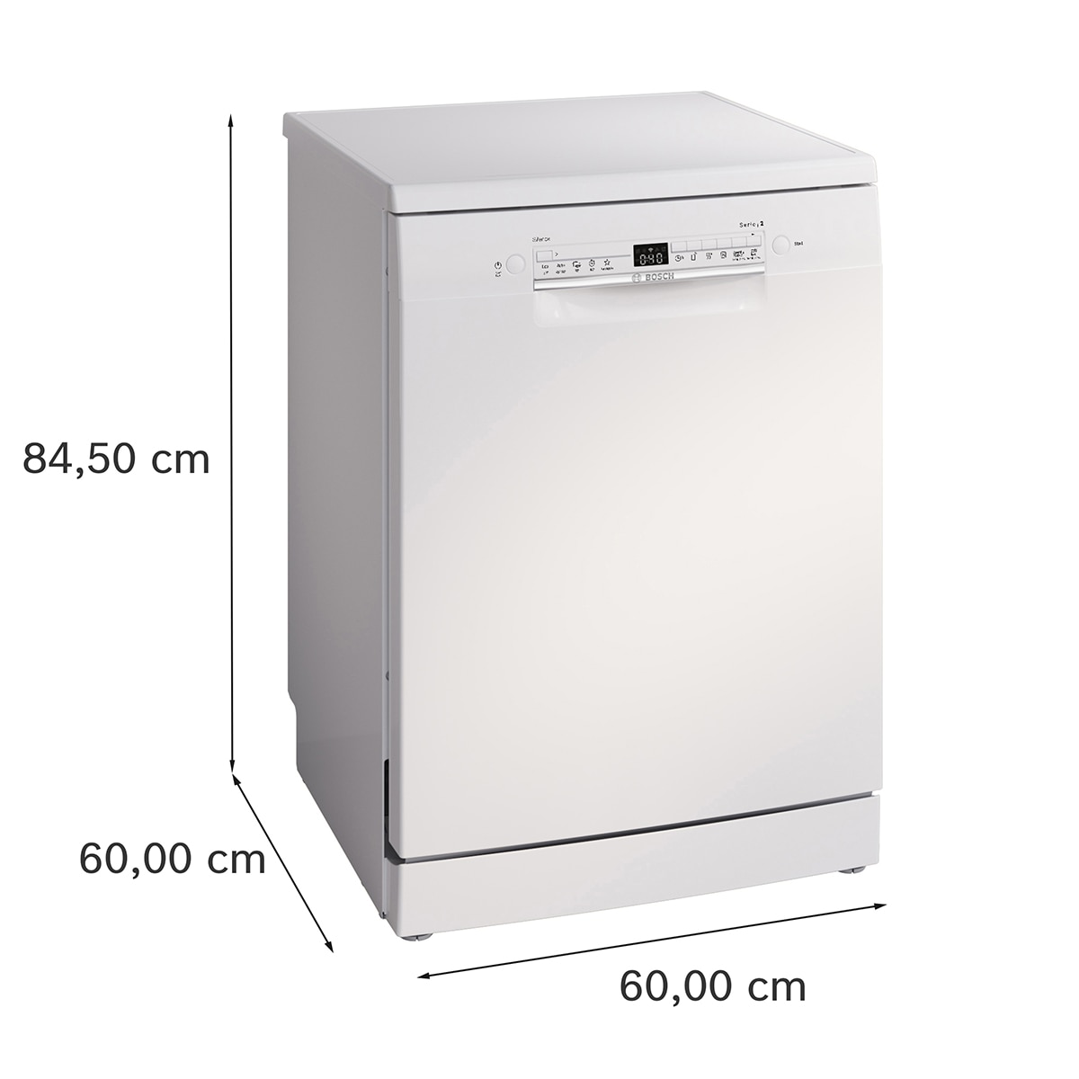 Lavavajillas Bosch 13 servicios, 60 cm, Home Connect - SMS2HTW06E Blanco-2