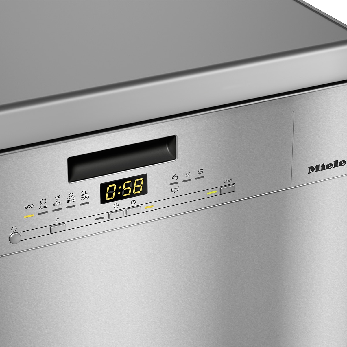 Máquina de Lavar Loiça Miele G5611 SC ED QuickPowerWash, Front Active, de 14 Conjuntos e 60 cm - Inox Aço inoxidável-3