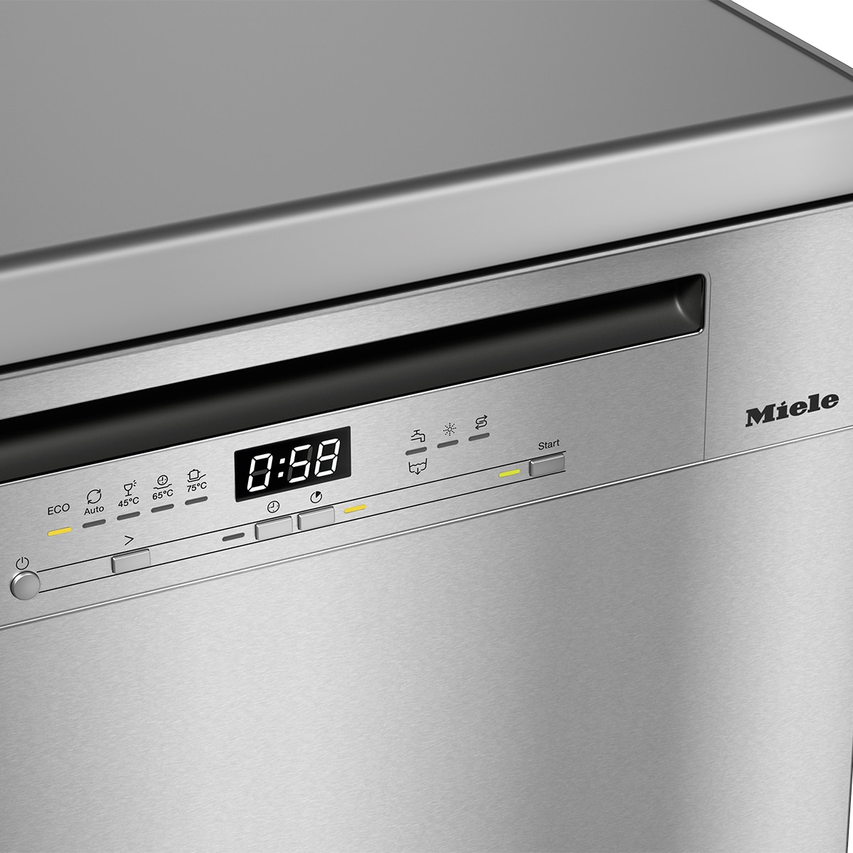 Máquina de Lavar Loiça Miele G5811 SC ED/CS QuickPowerWash, Front Active Plus, de 14 Conjuntos e 60 cm - Inox Aço inoxidável-3
