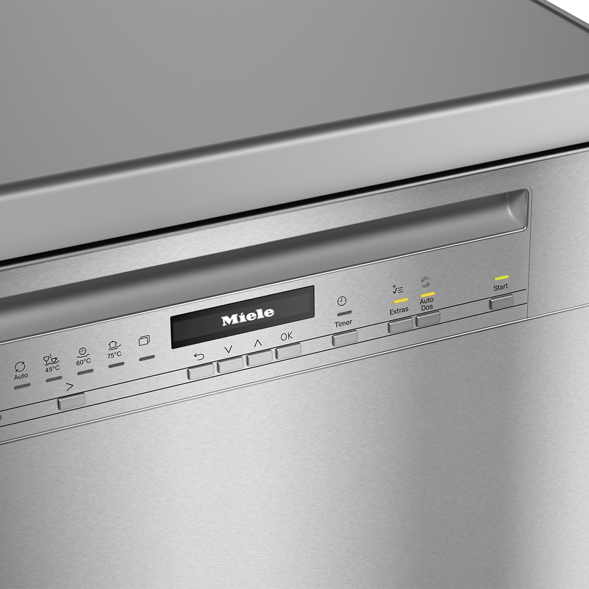 Máquina de Lavar Loiça Miele G7040 SC ED/CLST Front AutoDos, de 14 Conjuntos e 60 cm - Inox Aço inoxidável-3