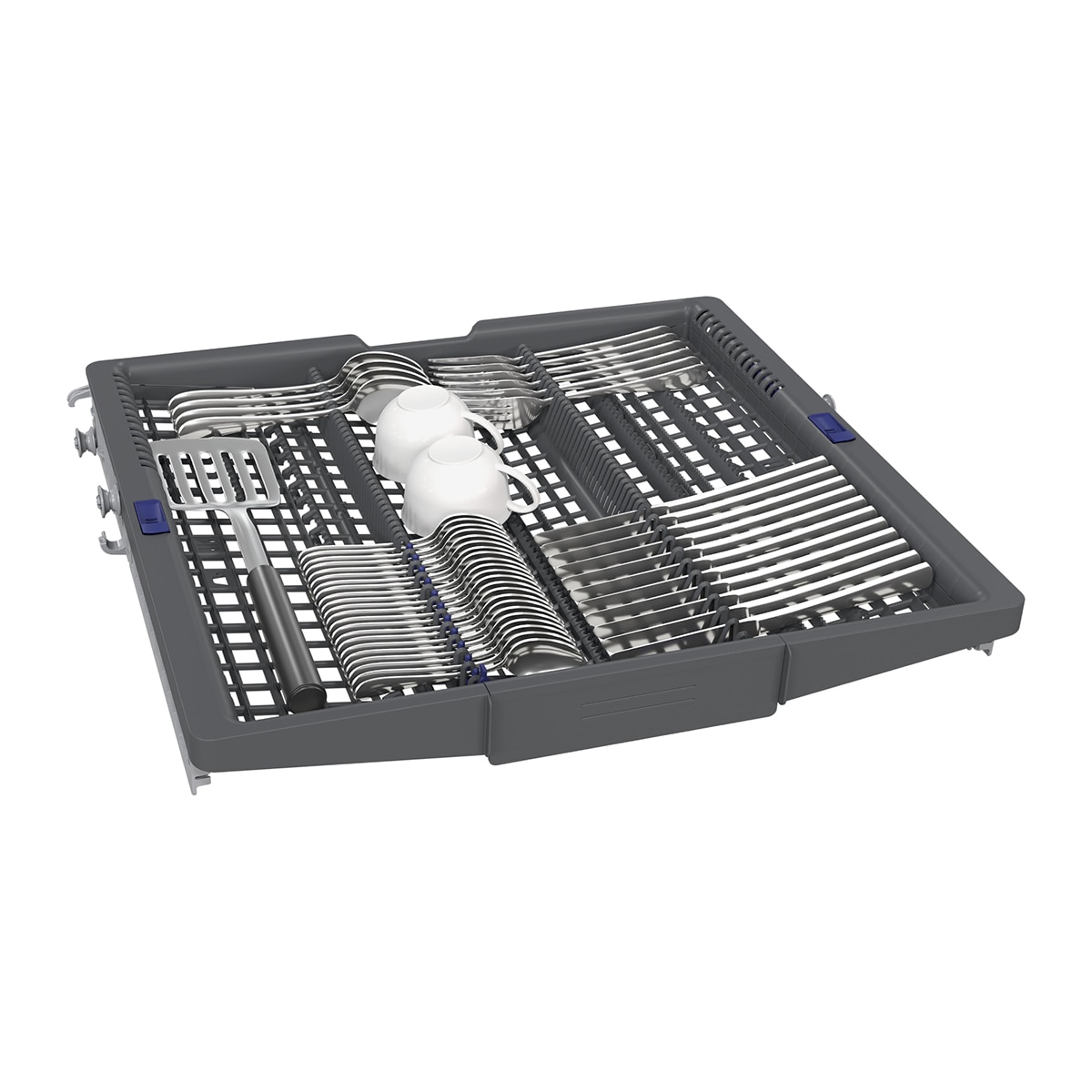 Máquina de Lavar Loiça Siemens iQ700 SN27TI02CE de 14 Conjuntos Cinzento-9