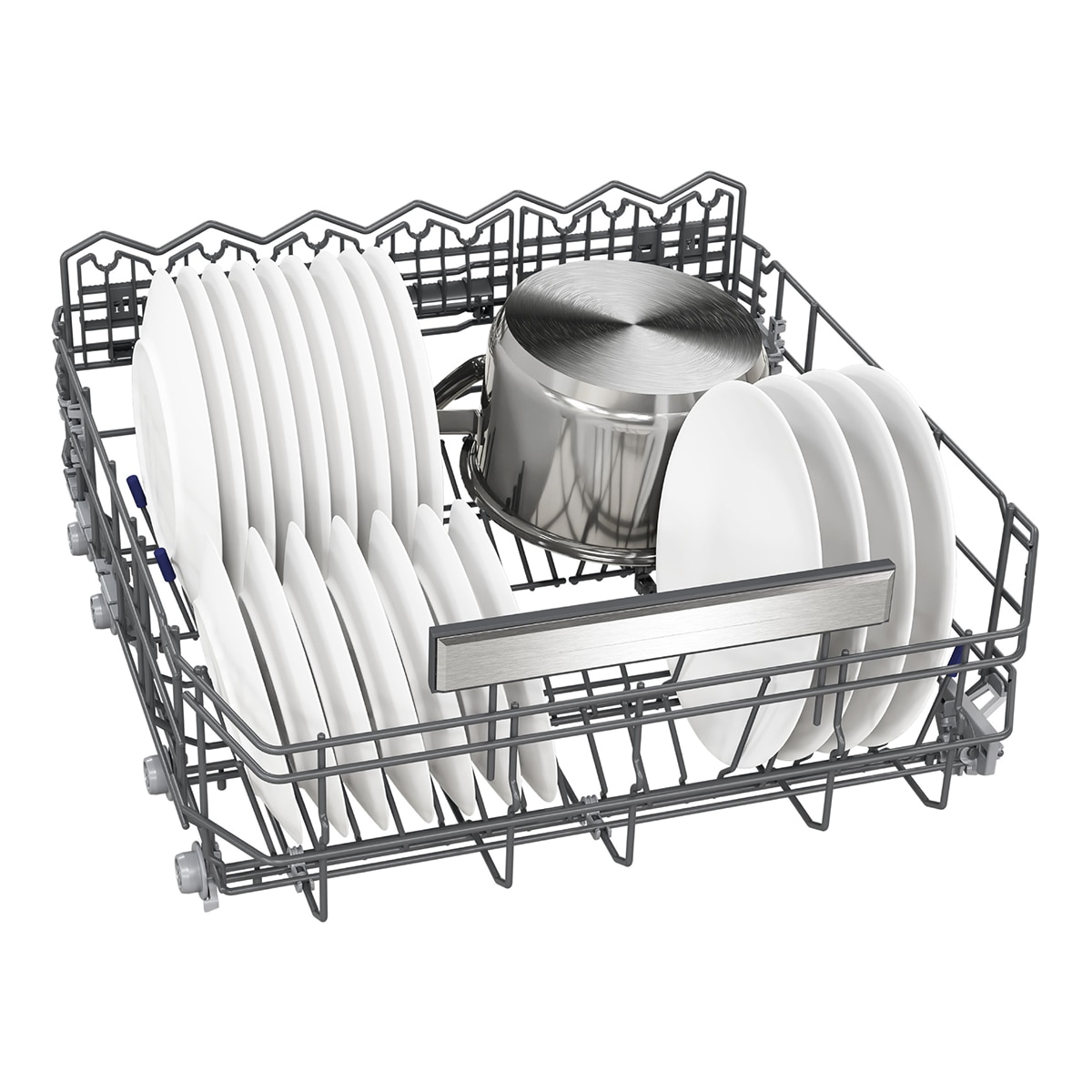 Máquina de Lavar Loiça Siemens iQ700 SN27TI02CE de 14 Conjuntos Cinzento-11