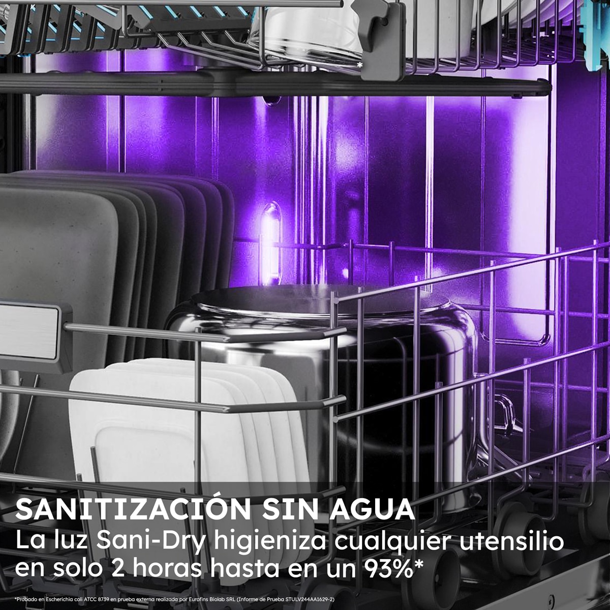 Lavavajillas Haier 16 Servicios, 3º bandeja, 60 cm, limpieza UV, I-Pro Shine Biovitae - XF 6B2M3BX - Inox Inox-9