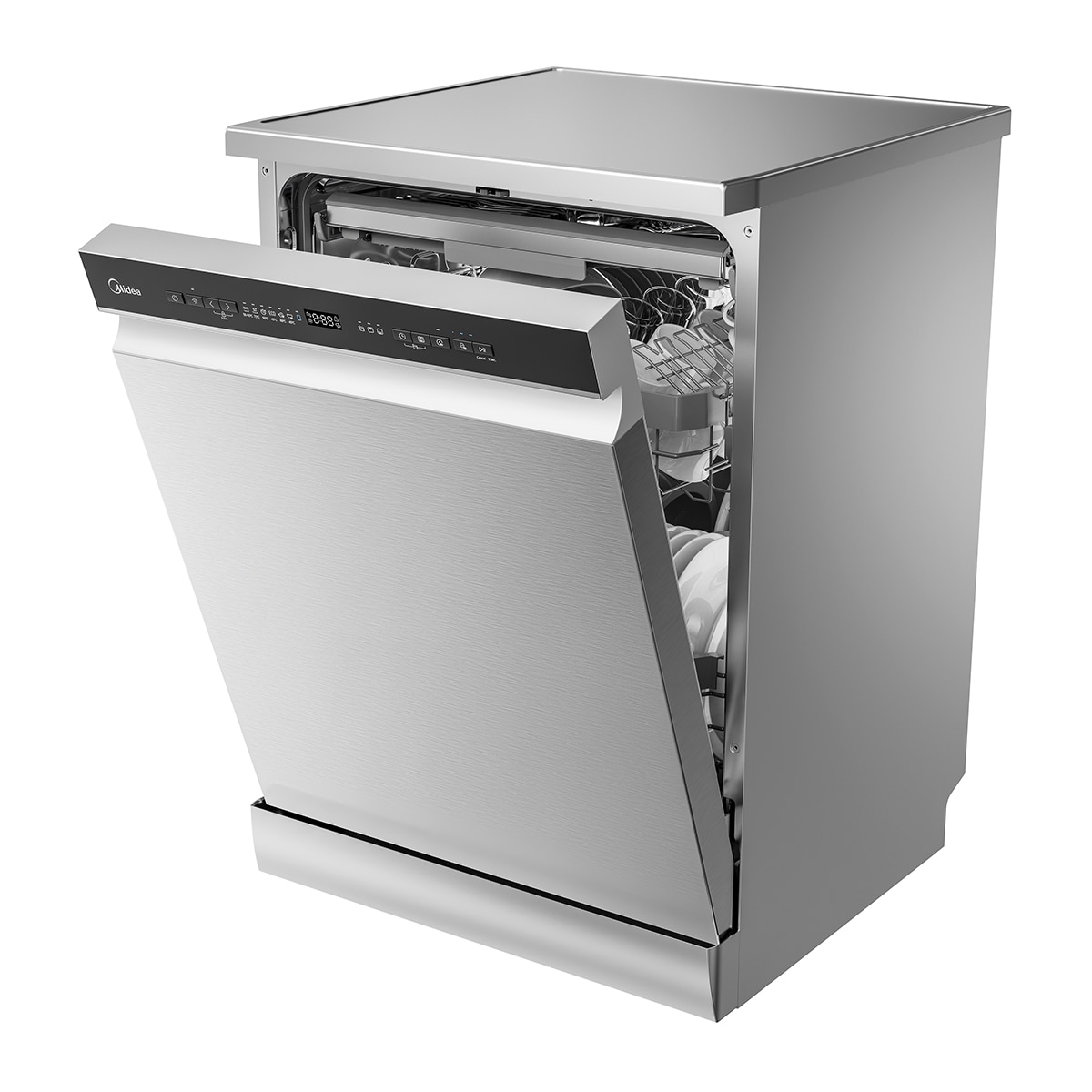 Lavavajillas Midea 14 servicios, 60 cm, 6+3 programas - MDWEF1433DSS-WA Inox-6