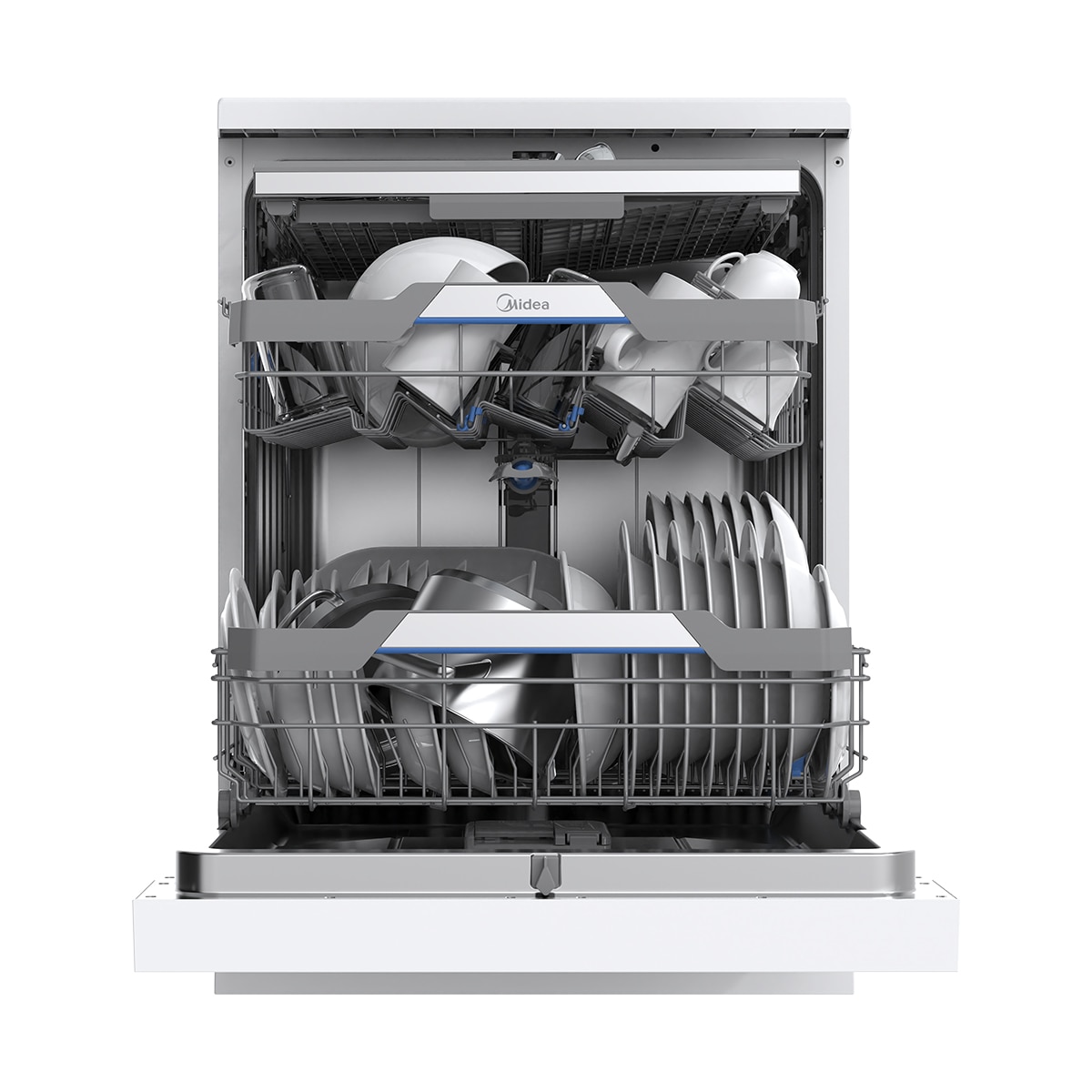 Lavavajillas Midea 14 servicios,60 cm,  6+3 programas - MDWEF1433DW-WA Blanco-4