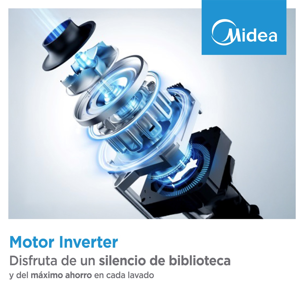 Lavavajillas Midea 14 servicios,60 cm,  6+3 programas - MDWEF1433DW-WA Blanco-11