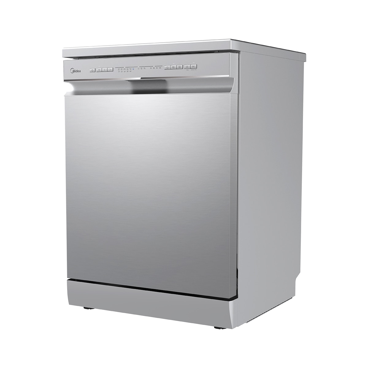 Máquina de Lavar Loiça Midea MDWEF1433DW-WA de 14 Conjuntos e 60 cm, 6+3 Programas - Inox Inox-10