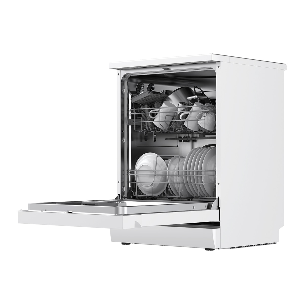 Lavavajillas Midea 13 servicios, 60 cm, 4+2 programas - MDWPF1333CW-WE Blanco-4