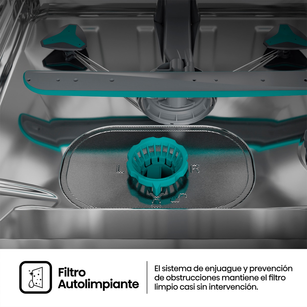 Lavavajillas Hisense 15 servicios, Tercera bandeja, 60 cm - HS643B90X Inox-11